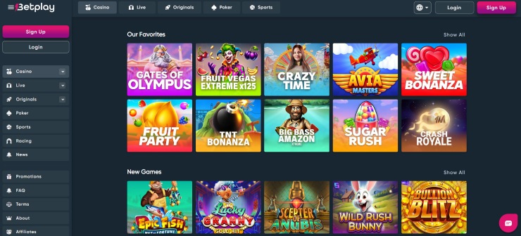 betplay - non uk casinos