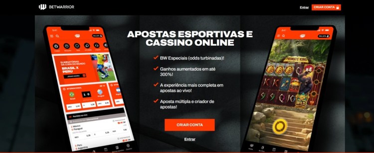 Betwarrior é um dos cassinos legalizados no Brasil