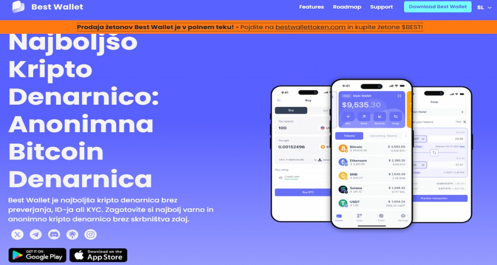 Kako kupiti Dogecoin z Best Wallet
