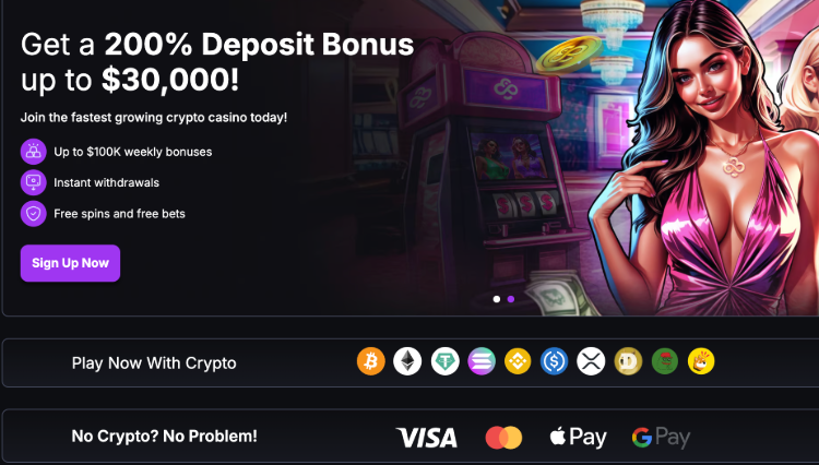 2. CoinCasino - viliojanti pasveikinimo premija ir moderniausi žaidimai 