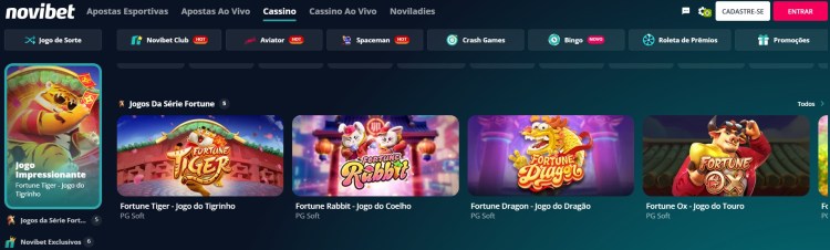 Página de cassinos 