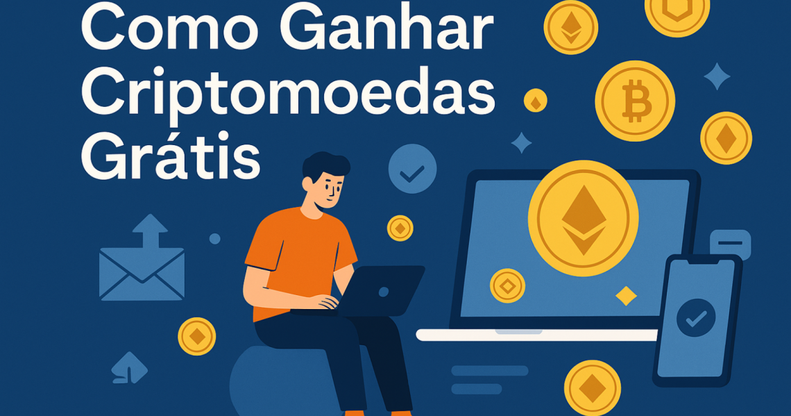 Como Ganhar Criptomoedas Grátis