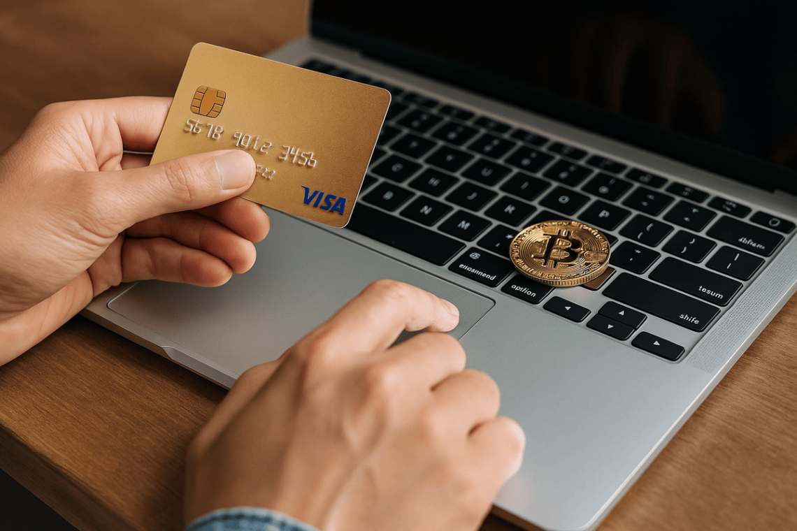 Como comprar criptomoedas com cartão de crédito: guia completo 2025