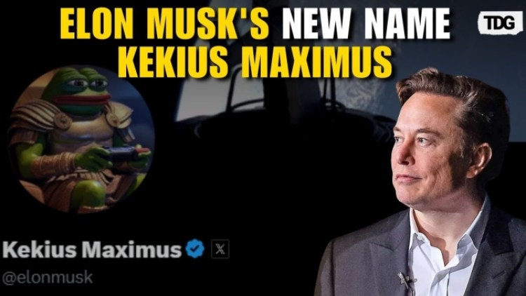 Elon Musk is Kekius on X 