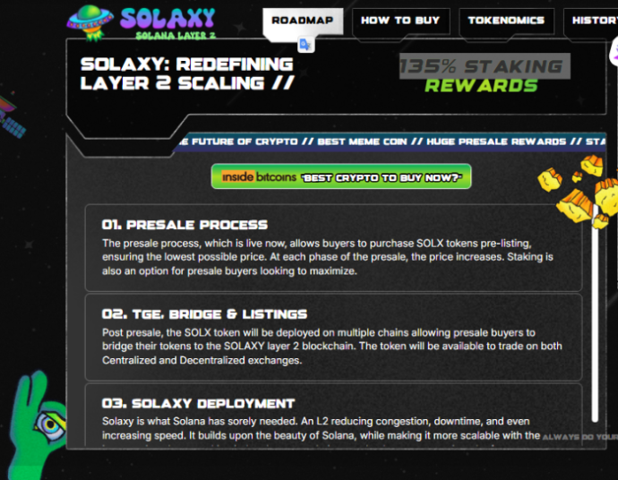 Solaxy website