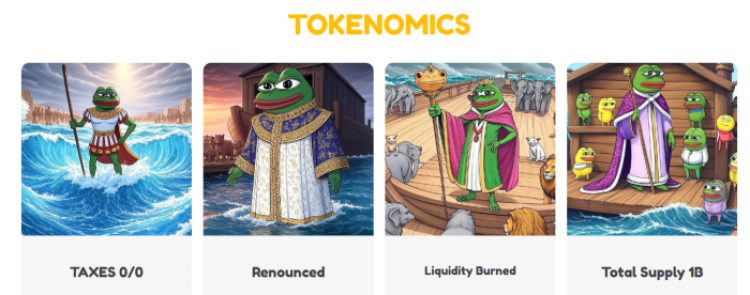Kekius tokenomics 