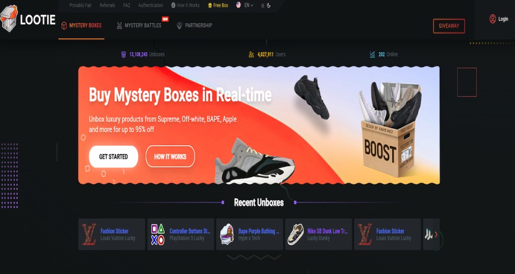 Lootie.com – Для тех, кто охотится за редкостями