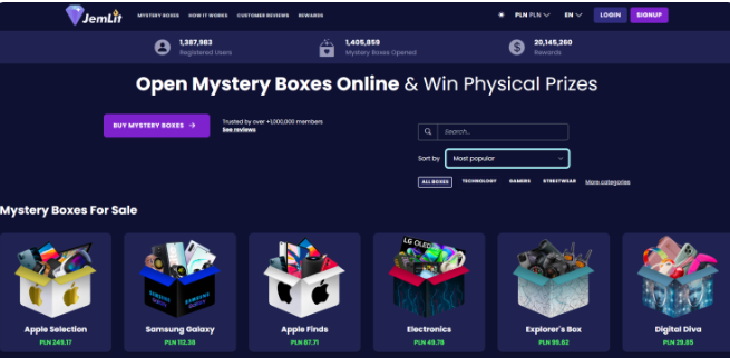 Kas ir mystery box