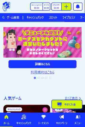 オンラインカジノビットコイン対応のカジノシークレット
