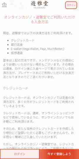 Payzが利用できる遊雅堂
