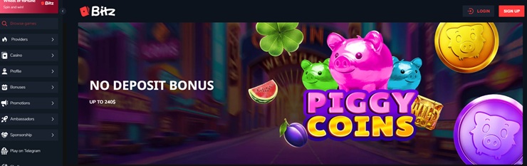 no deposit bonus at bitz casino