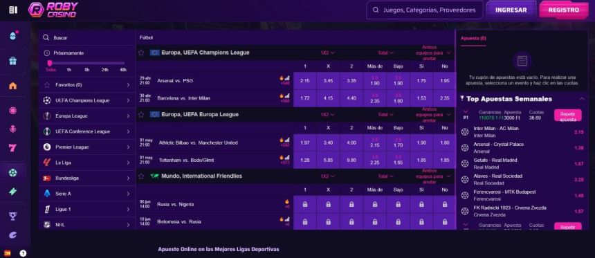 apuestas de fútbol en vivo con criptomonedas