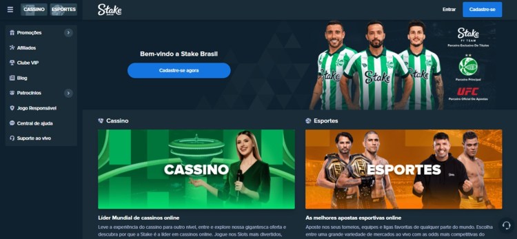 Stake é um dos cassinos legalizados no Brasil