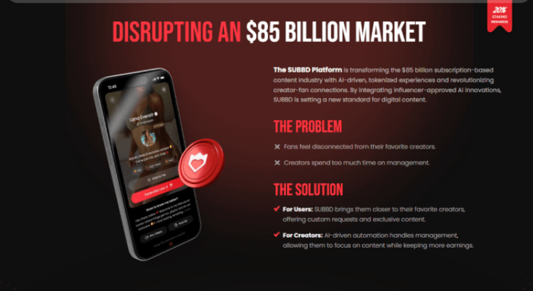 SUBBD presale