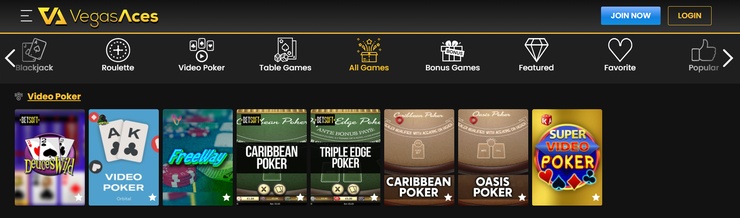 Vegas Aces, one of the best online poker sites for real money