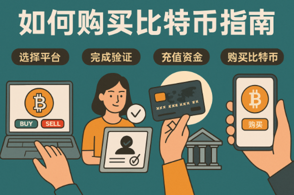 如何购买比特币指南　怎样投资BTC使用什么平台最好