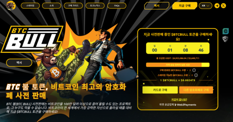 BTC 불 토큰