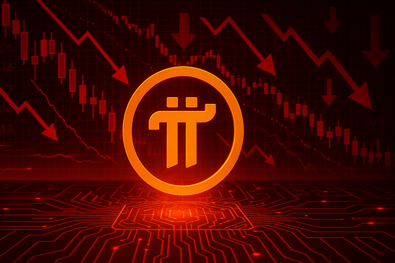Pi Coin koers verwachting: PI daalt onder $0,60 nav 10 mln token unlock