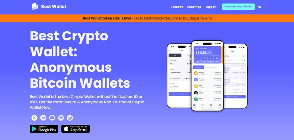 Best Wallet – Pouzdana Web3 novčanik za jednostavnu kupovinu Solane