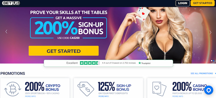 betus welcome bonus and promotions
