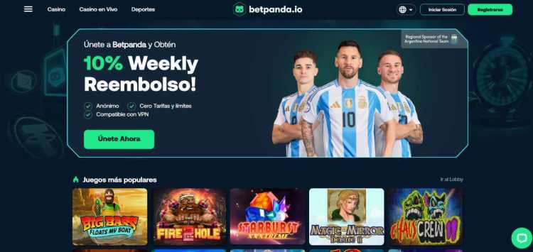 Betpanda.io casinos sin licencia