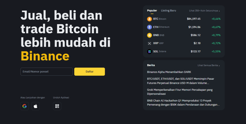Binance bonus deposit crypto
