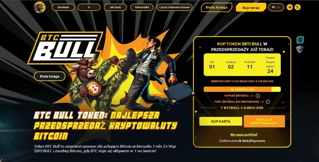 Dlaczego warto zwrócić uwagę na BTC Bull Token?