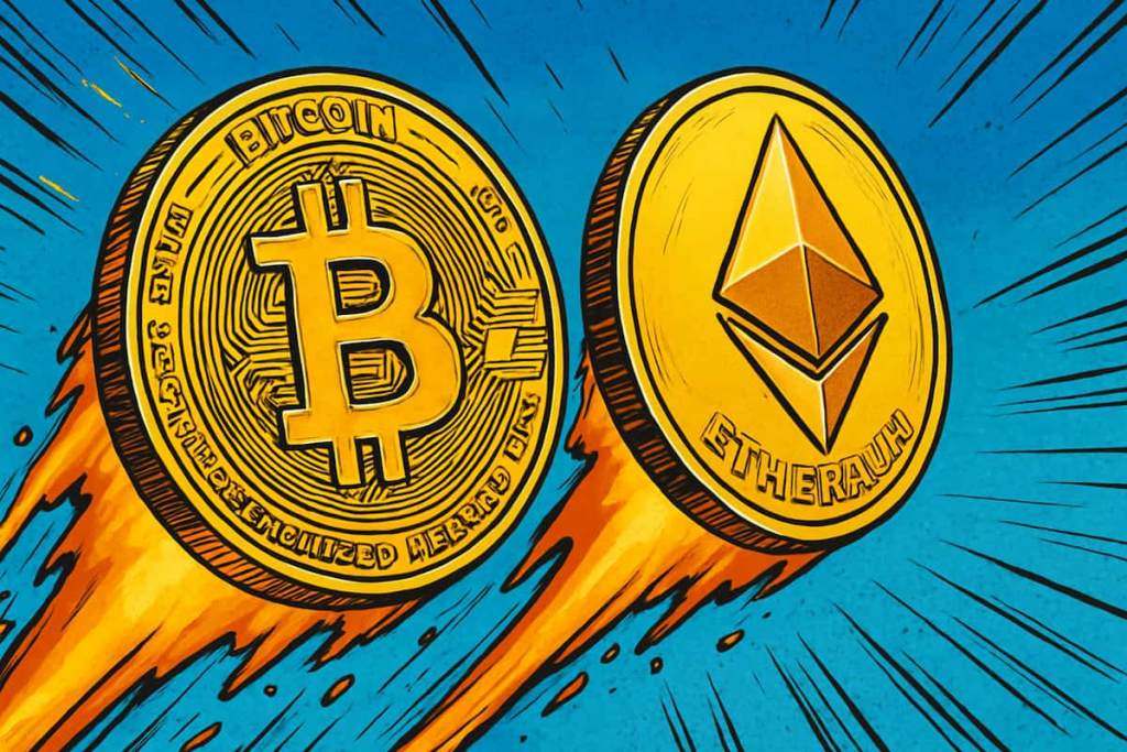 ビットコインとイーサリアム