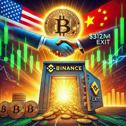 Bitcoin Nears All-Time High as $312M BTC Exit Binance Following US-China Trade Deal