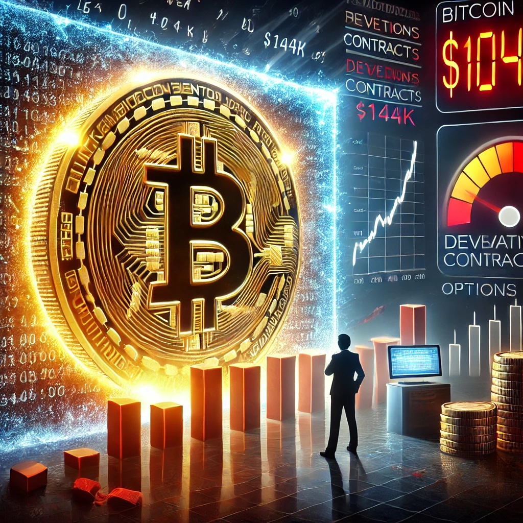 Bitcoin Rally Hits Wall as Price Stalls Below $104K, Analyst Cites Derivatives Pressure