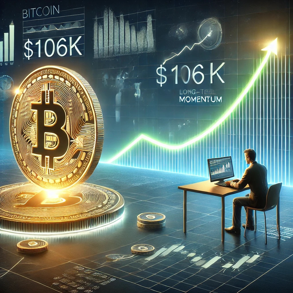 Bitcoin은 당황하기 전에 $ 106K를 잠시 능가하는데, 분석가는 안정적인 운동량을 보았습니다.
