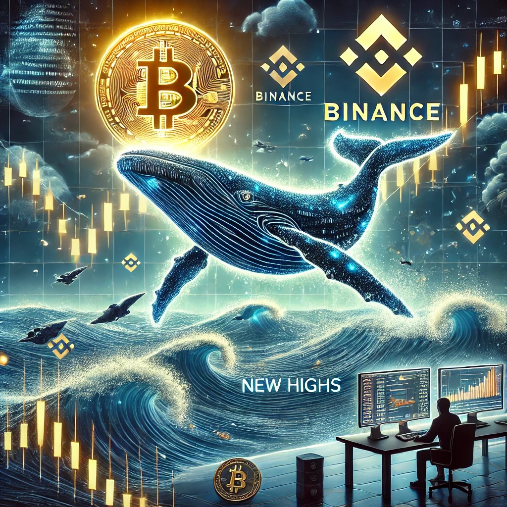 Massive Whale Activity Detected on Binance as Bitcoin Tests New Highs Massive Whale Activity Detected on Binance as Bitcoin Tests New Highs