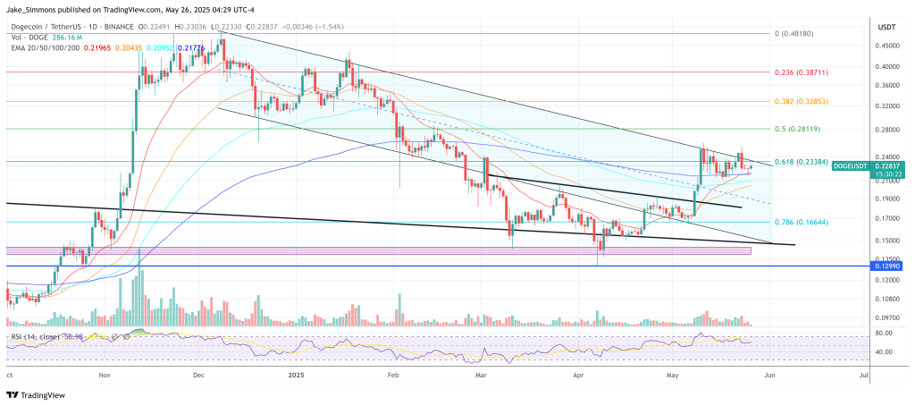 Dogecoin price