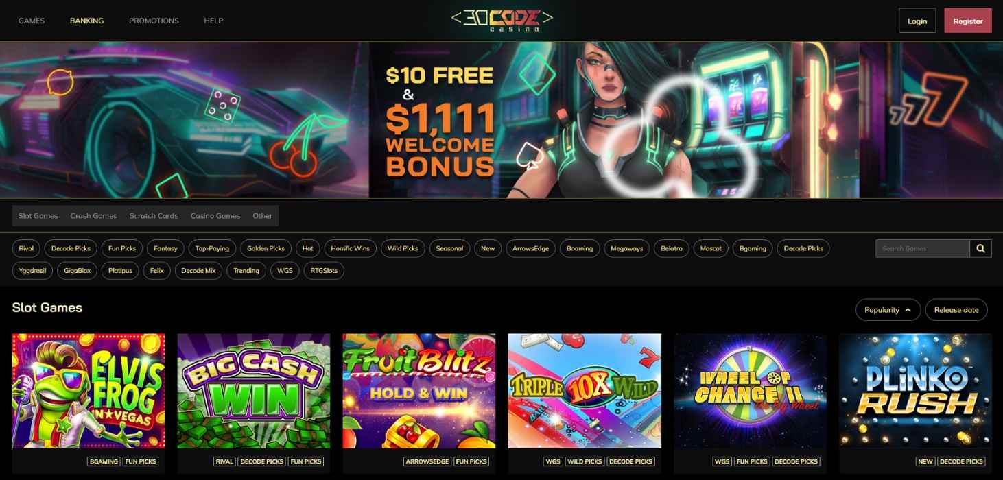 decode casino bonus and games