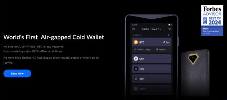 Ellipal Wallet overview 