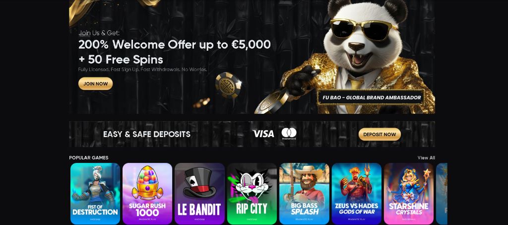 Golden Panda Отличен за футболни залози и промоции