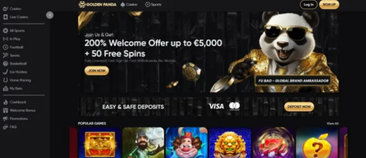 Golden Panda – labākie tiešsaistes blekdžeka kazino bez valsts licences