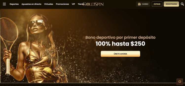 Goldspin casinos internacionales online