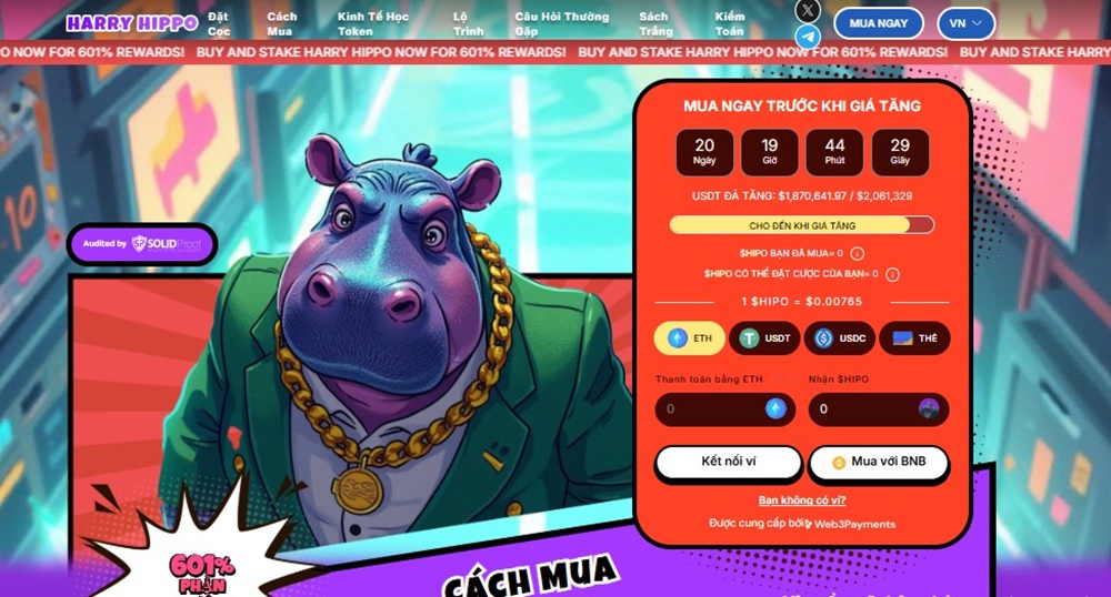 Harry Hippo là gì