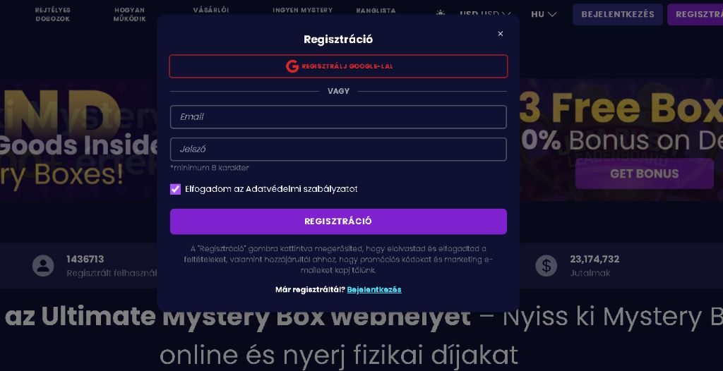 Hozz létre fiókot a JemLit-en