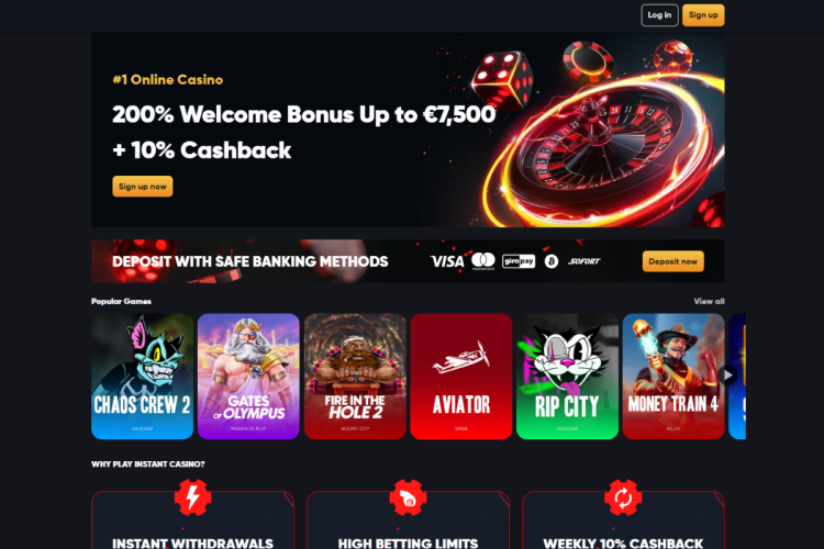 Instant casino online casino Hrvatska