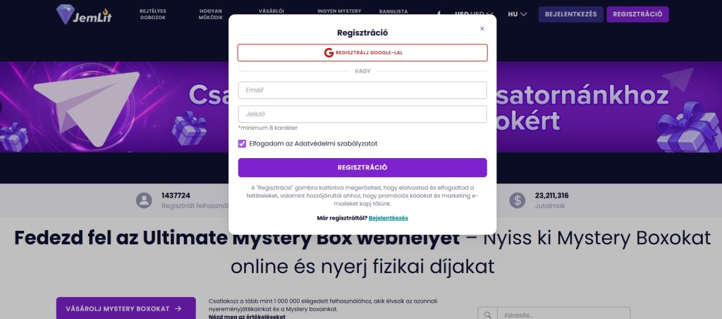 JemLit Register