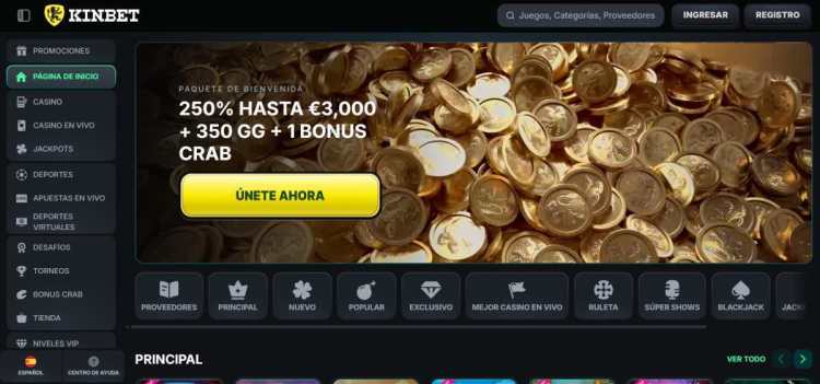 Kinbet casinos internacionales online