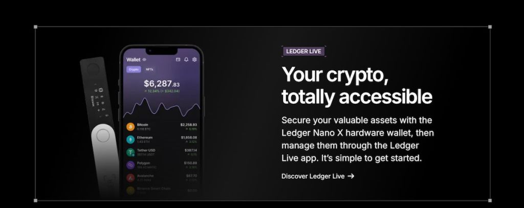 Ledger – პოპულარული საფულე დამწყებთათვის შესაფერისი