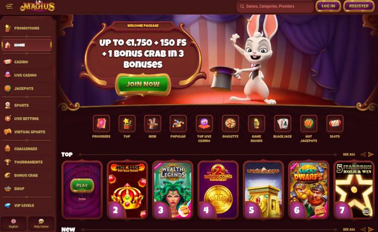 Magius Casino Bookmaker zonder Cruks