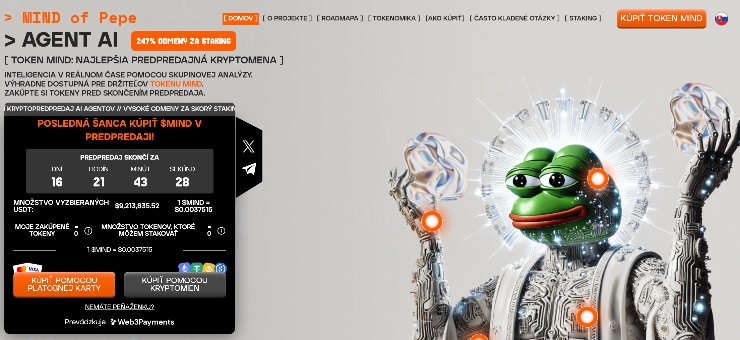 Mind of Pepe Ethereum token
