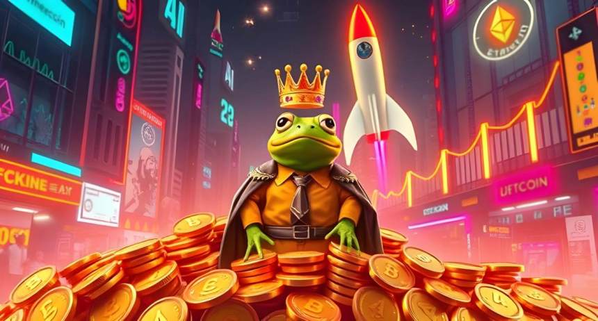 PEPE kit ostvario 44 milijuna eura dobiti – AI memecoin u snažnom usponu