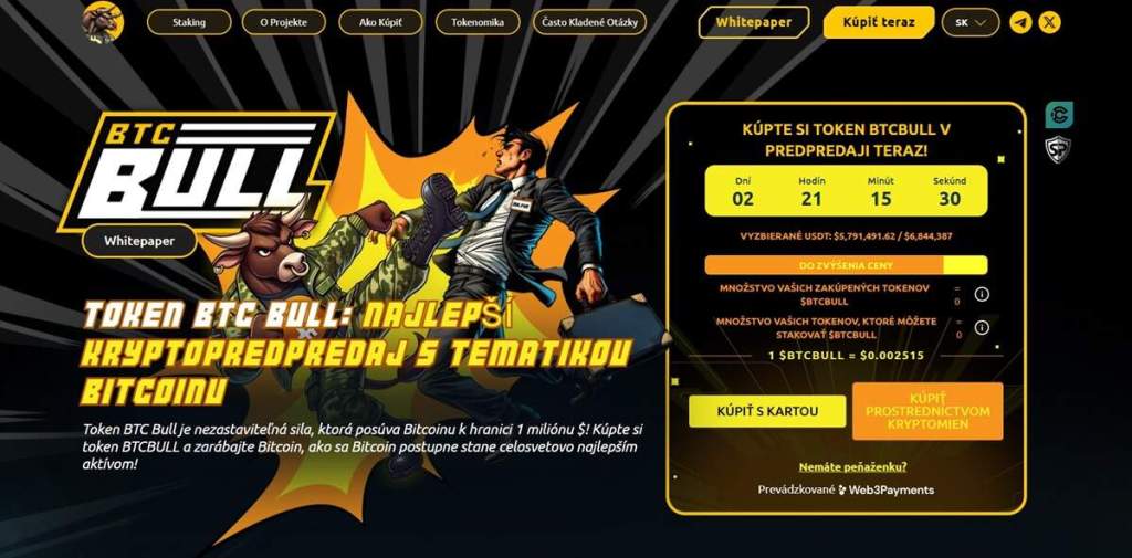 Prečo si BTC Bull Token zaslúži pozornosť