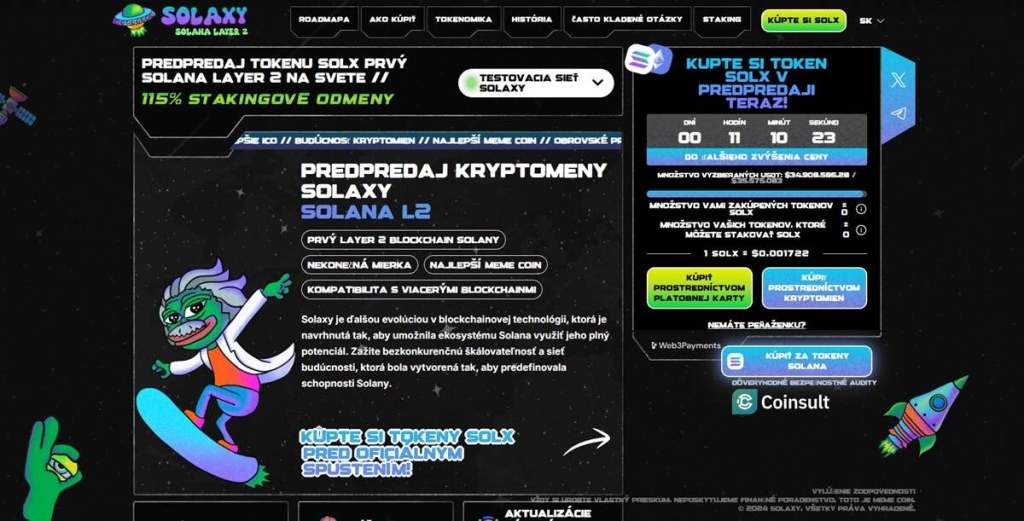 Predpoveď pre Solaxy Môže priniesť 30-násobné zhodnotenie