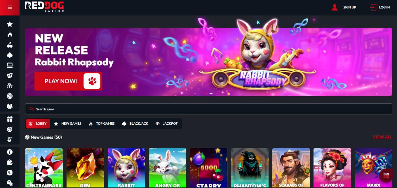 red dog casino games 